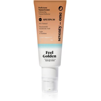 SeventyOne Feel Golden SPF30 fluid pentru tonifierea bronzului faciale - imagine 2